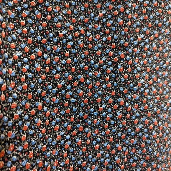 Necessary Objects y2k Vintage Strapless Disty Floral Midi Dress Size M - Picture 8 of 10